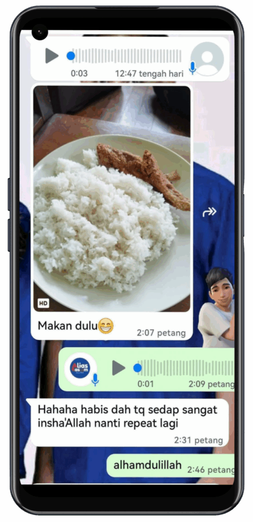 testimoni alias kasam